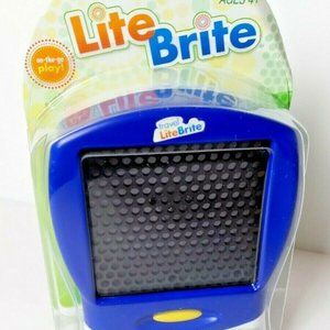 Mini Lite Brite Travel Toy by Hasbro Like New Open